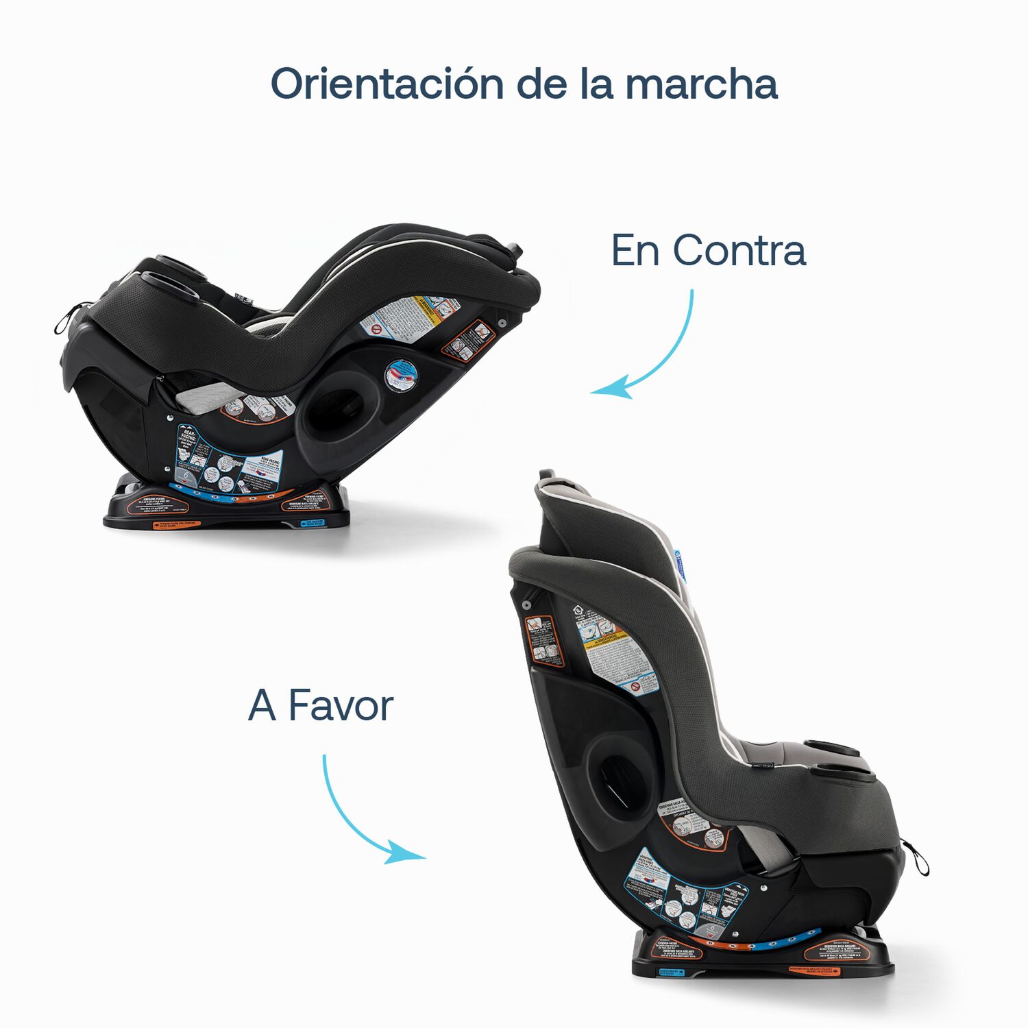 Silla De Auto Bebe Convertible Extend2fit Gotham image number 5.0