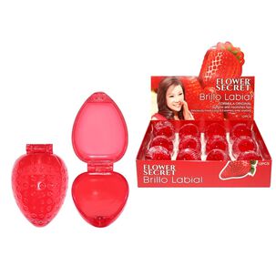 Frutillita Brillo Mas Bálsamo 2 En 1 (caja De Doce Unidades)