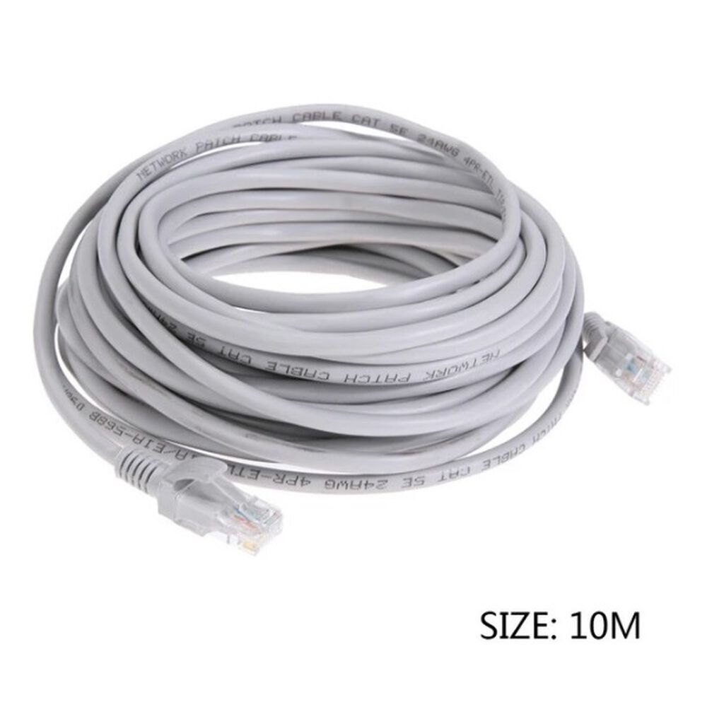 Cable De Red Alta Velocidad 5 Mt Cat5e Cable Lan Internet Conexión Rj45 Lista image number 1.0