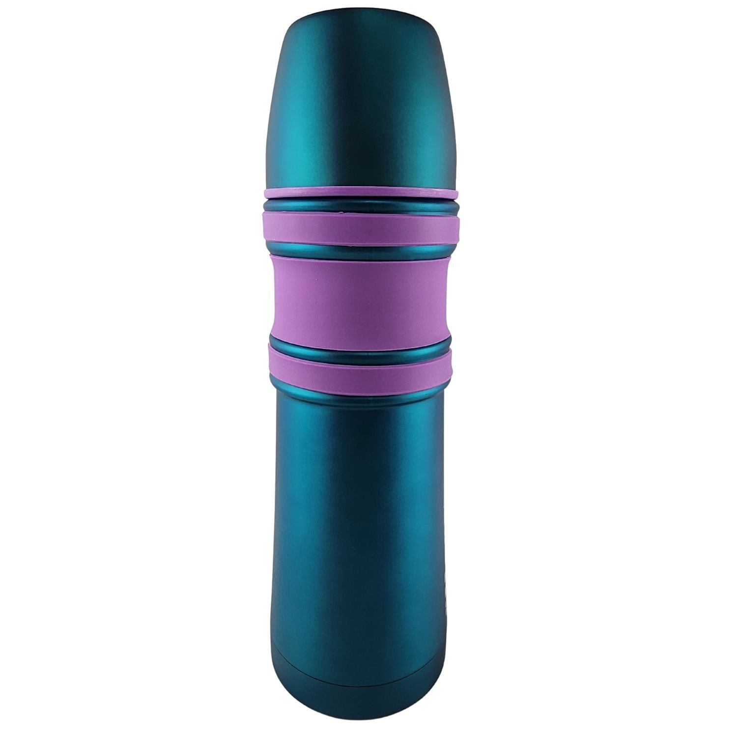 Termo Mega Slim Ii 1l Acero Inoxidable Bebidas Calientes Frias Turquesa image number 2.0
