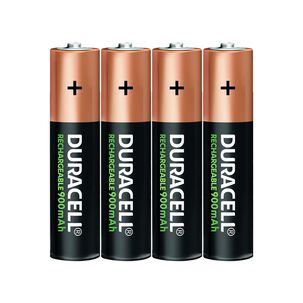 Pack 4 Pilas Aaa Recargables Duracell 900mah