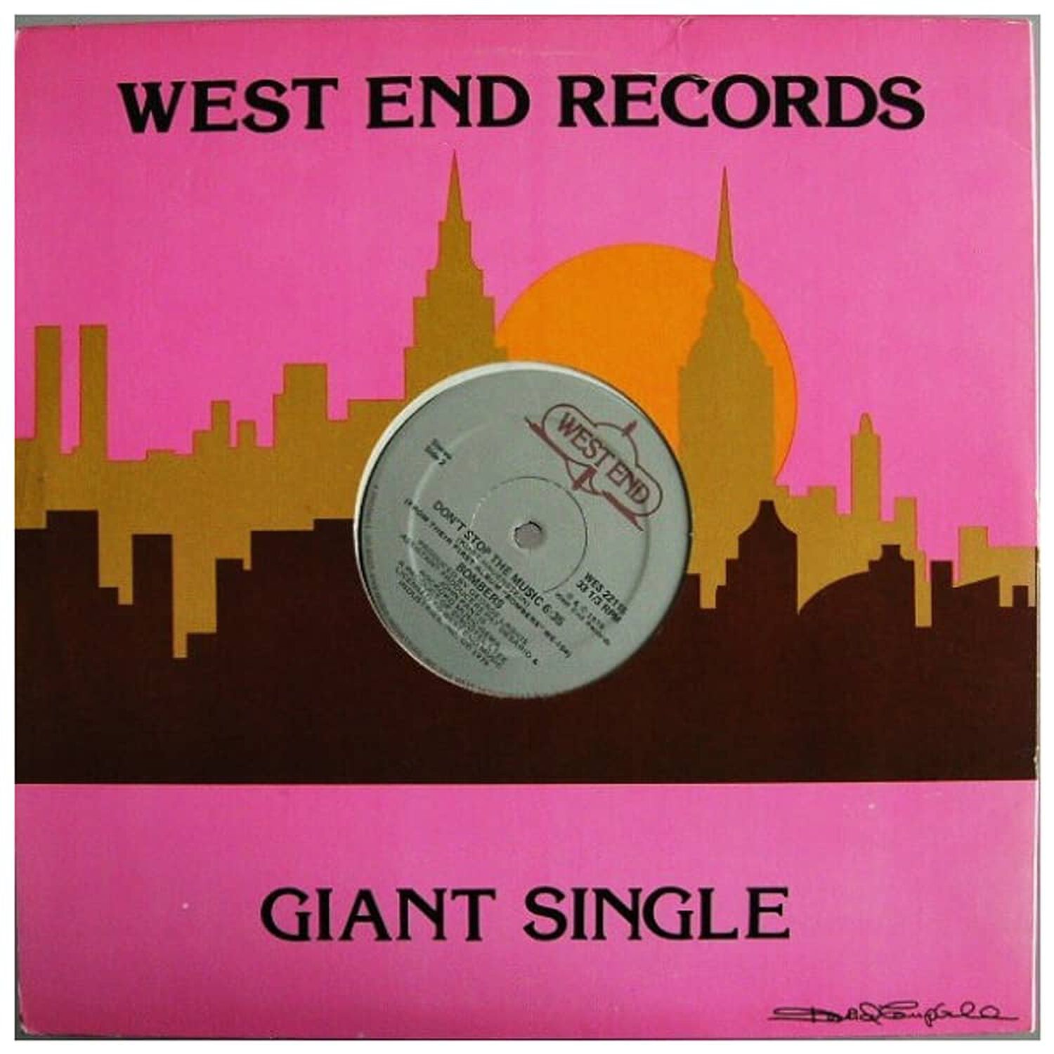 Bombers - Get Dancin' | 12" Maxi Single Usado image number 1.0