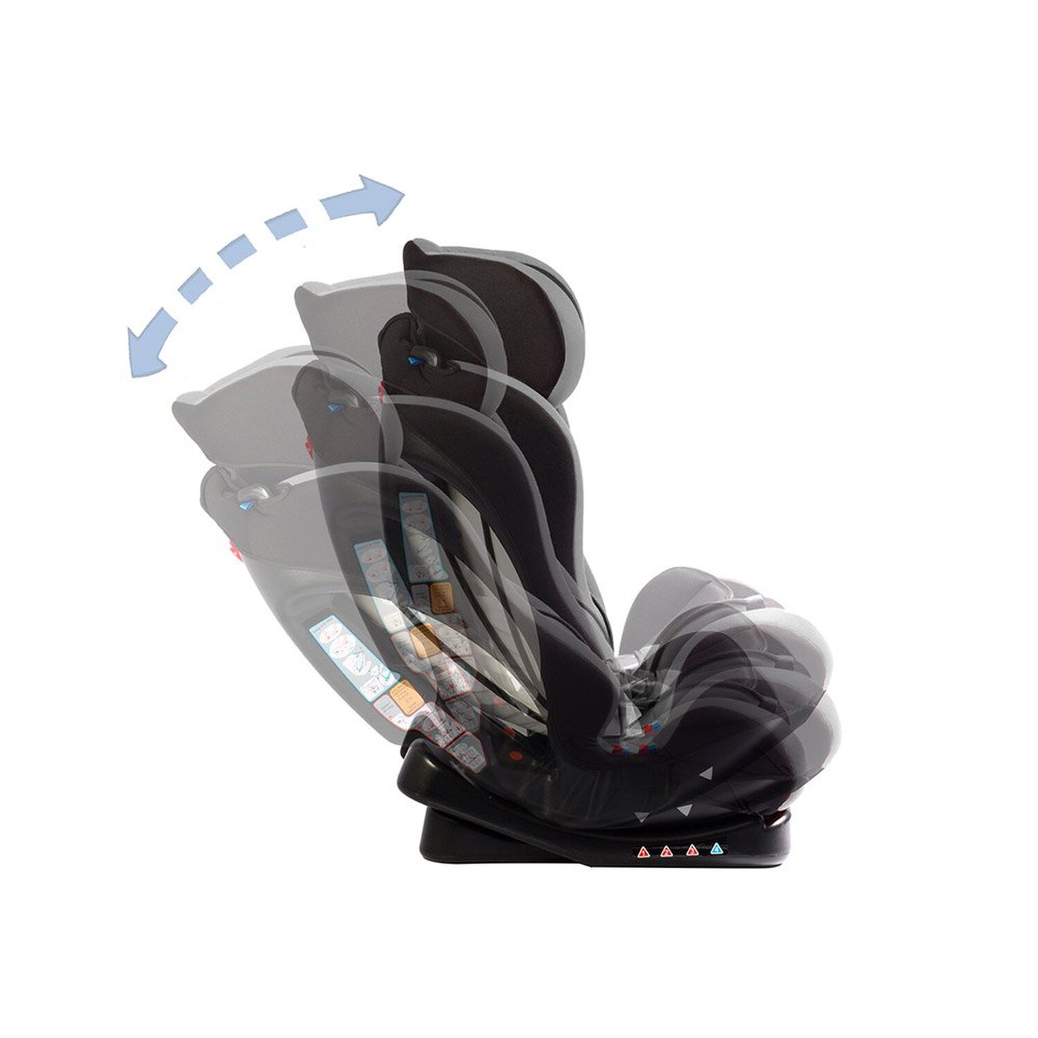 Silla De Auto Bebesit Convertible Orbit Gris image number 3.0