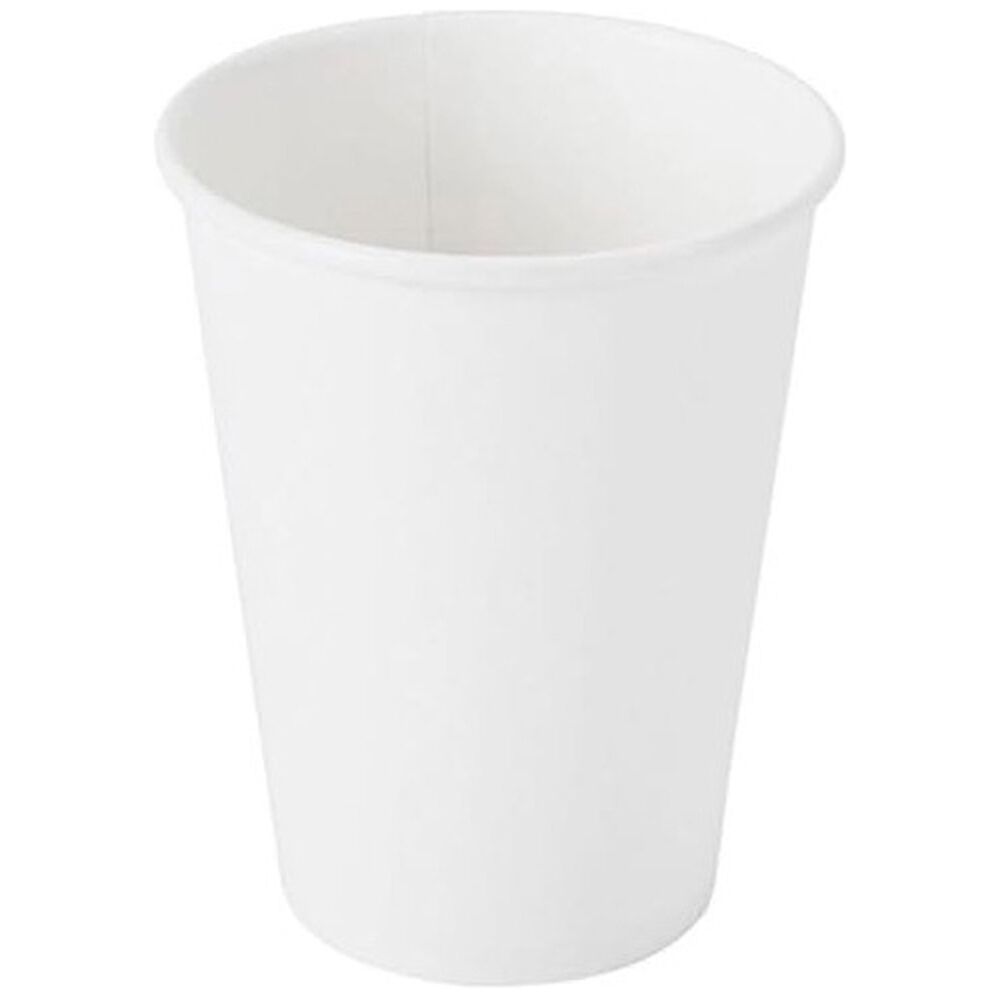 Vasos De Papel 250ml 50 Unidades Desechables Blancos image number 1.0