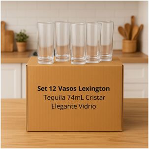 Set 12 Vasos Trago Corto Lexington De 74ml Tequila Tragos