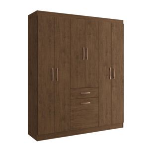 Cl&oacute;set Altavision 5806 Amarula / 6 Puertas / 1 Caj&oacute;n