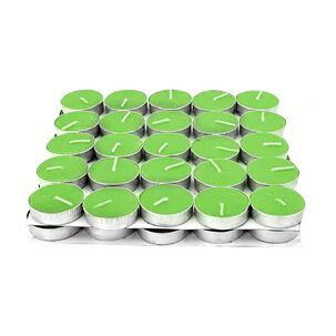Set 50 Velas Decorativas Verdes