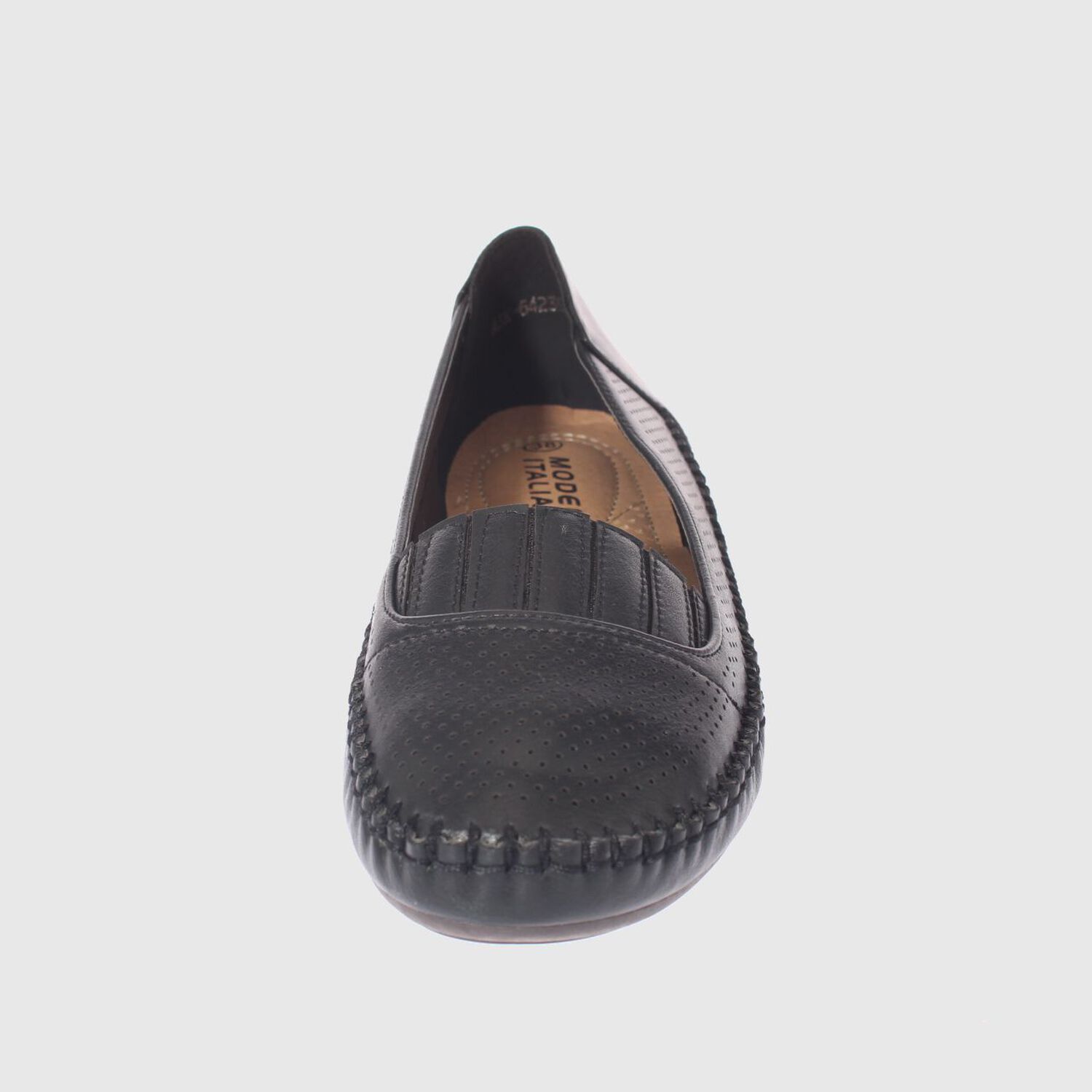 Mocas&iacute;n Negro Modelo Italiano Art. 5ask64239black image number 2.0