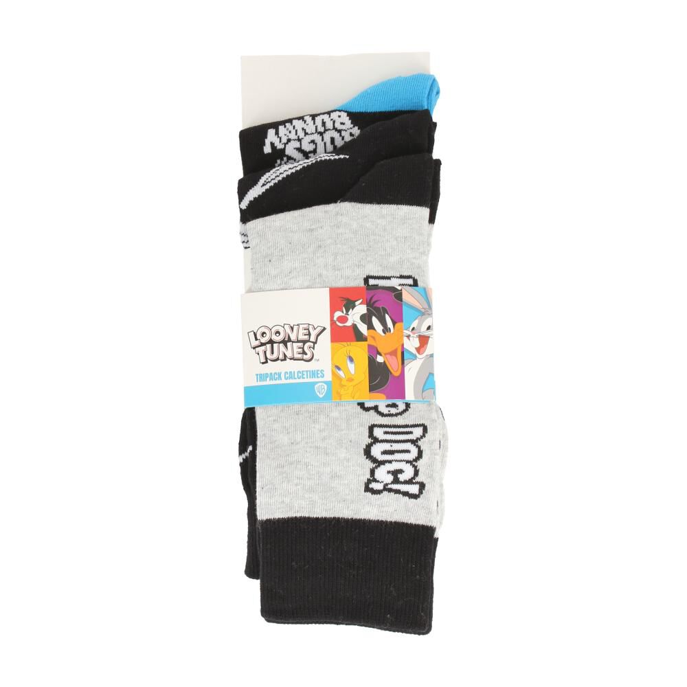 Calcetines Hombre Looney Tunes / 3 Pares image number 0.0