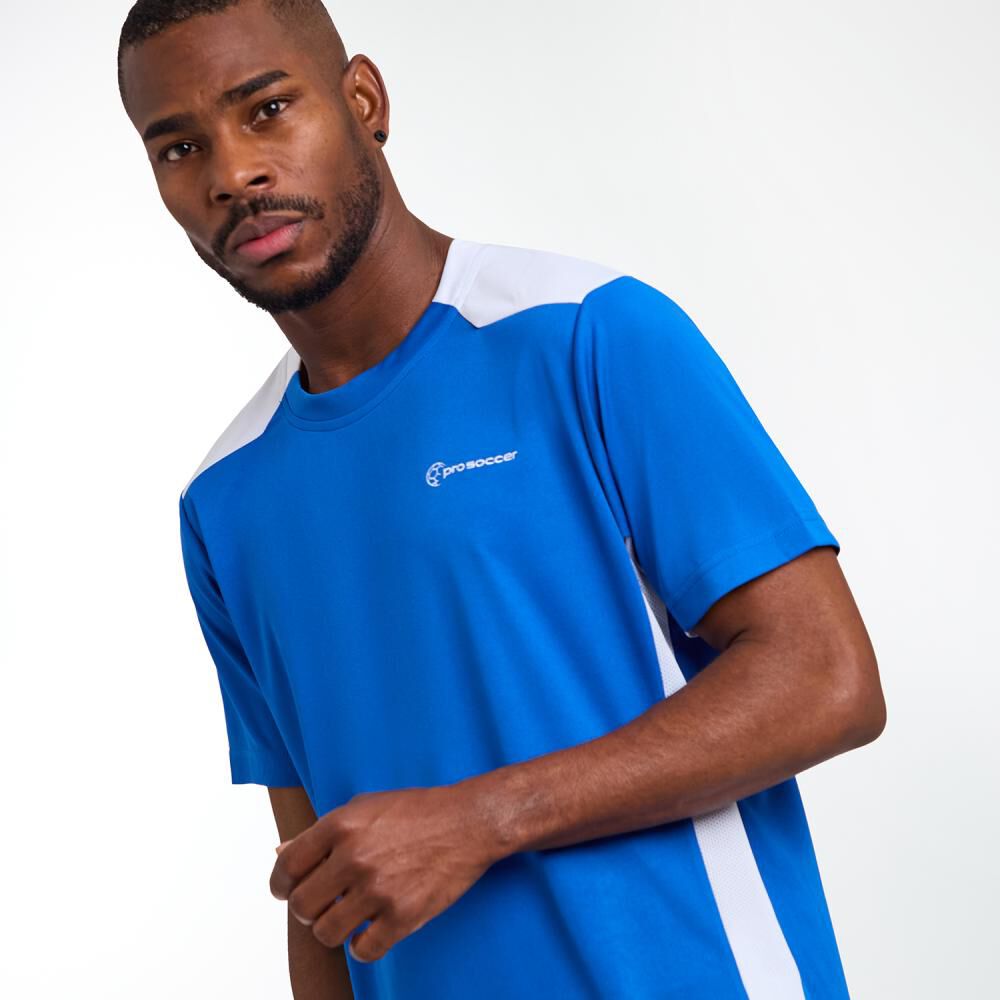 Polera Deportiva Manga Corta Hombre Pro Soccer image number 4.0