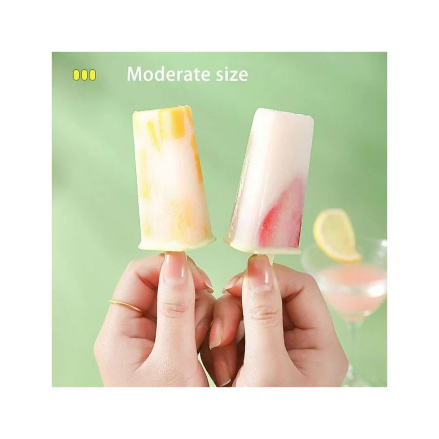 Molde Silicona Para Paletas 8 Rejillas Molde Lavable Casero image number 2.0