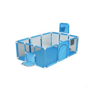 Parque De Juegos Para Beb&eacute;s Corral Malla Plegable Azul