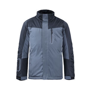 Parka Hombre Impermeable Absolute Zero Gris Z-5000