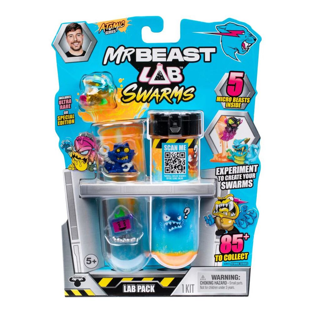 Mrbeast Lab Swarms Tubo Ensayo 5 Micro Bestias S2 Atomic image number 0.0