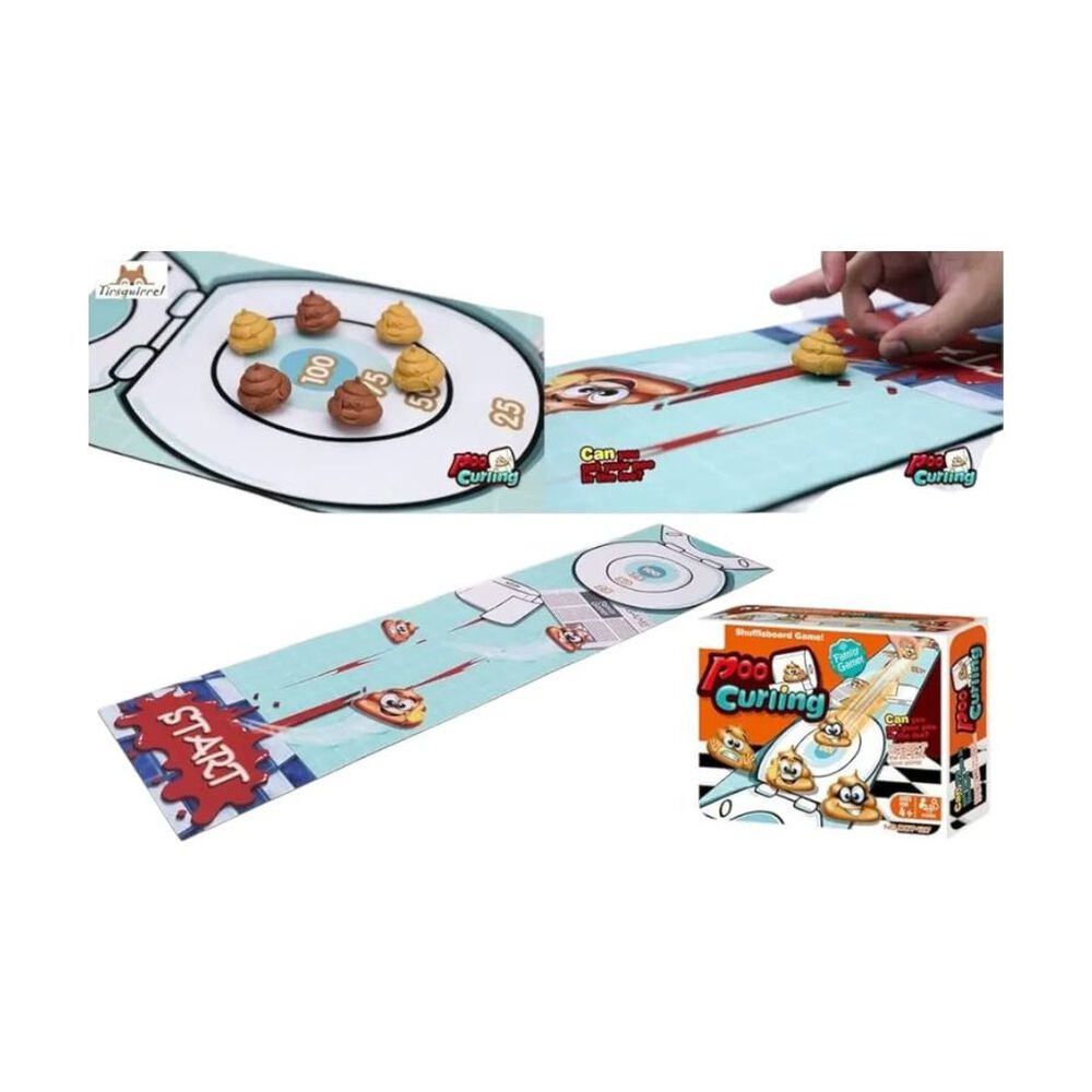 Juego De Mesa Curling Poo image number 3.0