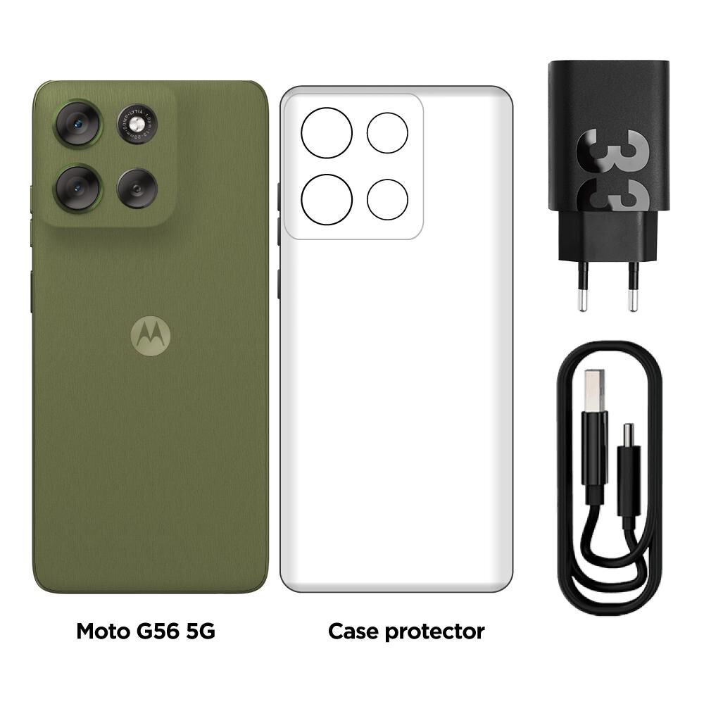 Smartphone Motorola Moto G56 / 5G / 256 GB / Verde / Liberado image number 4.0
