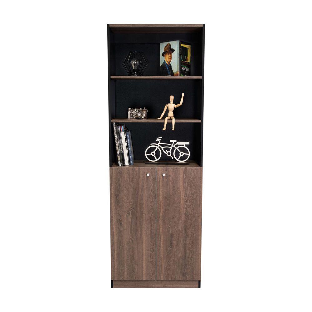 Estante Organizador De Libros 2 Puertas 180,6x62,8x29,9 Cm image number 2.0