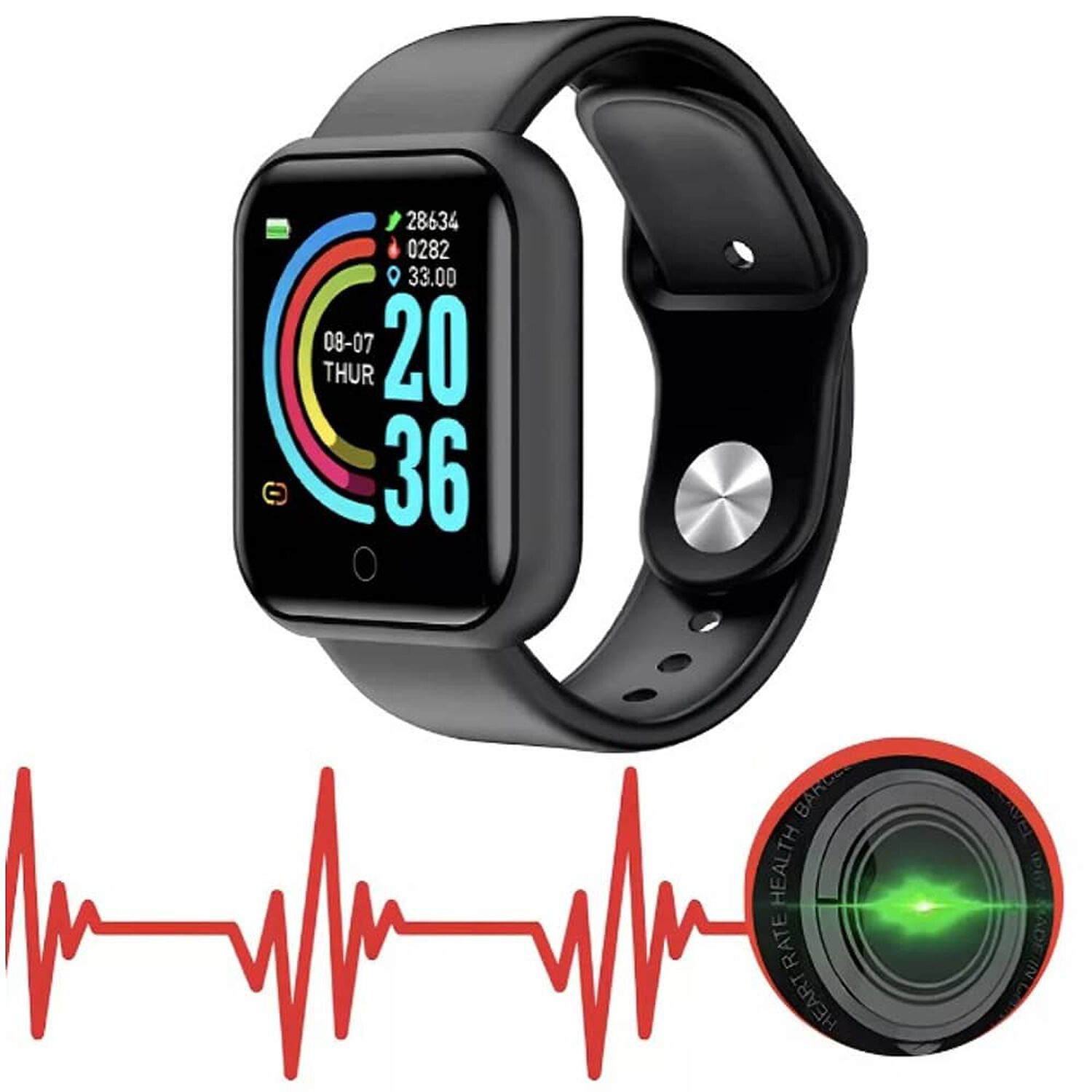 Smartwatch Smart Bracelet Negro image number 3.0