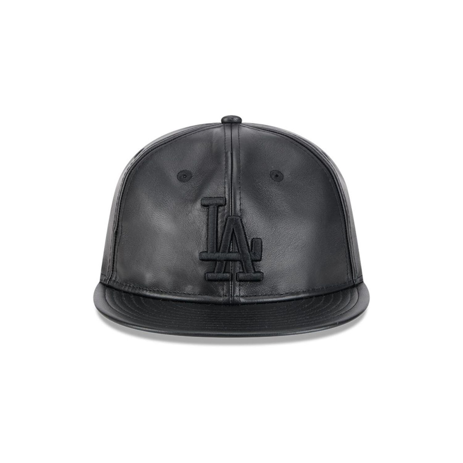 Gorra 9fifty Mlb Los Angeles Dodgers Genuine Leather Black image number 2.0