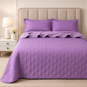 Cubrecama Sherpa Belle Noite Ultrasonic / King
