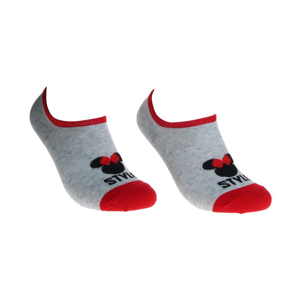 Pack Calcetines Mujer Inv. Puntos Red Minnie / 2 Pares image number 2.0