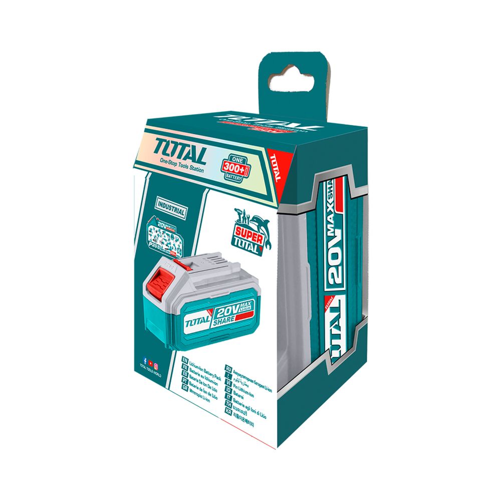 Bater&iacute;a De Litio Ion 20v 4.0ah P20s Total image number 2.0