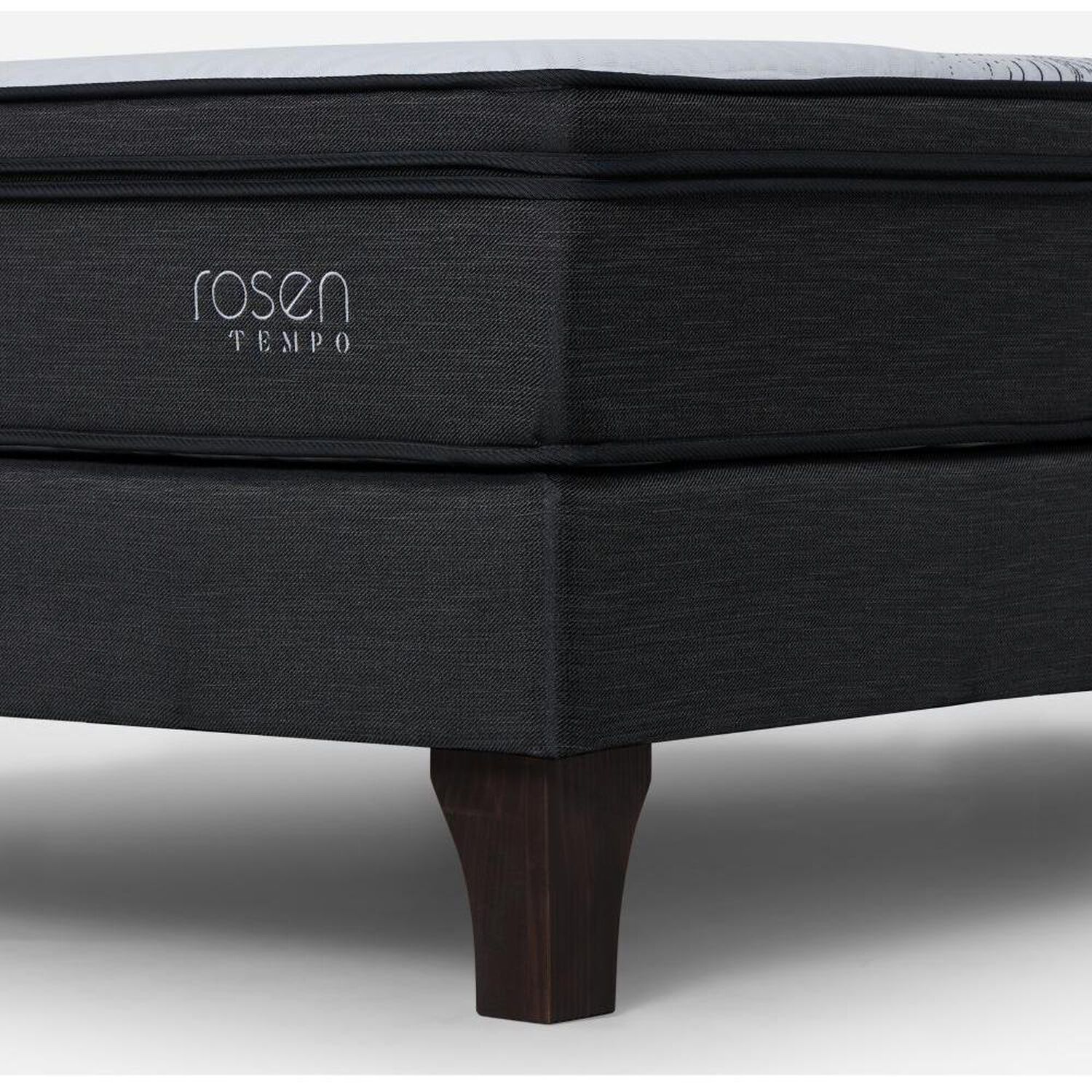 Cama Europea Rosen Tempo / 1.5 Plazas / Base Normal + Respaldo image number 5.0