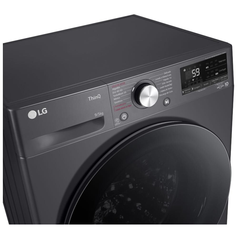 Lavadora Secadora LG WD9MVC4S6 / 9 Kg / 5 Kg image number 3.0