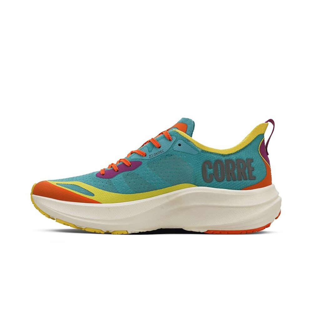 Zapatilla Running Hombre Corre 4 Celeste/multi image number 2.0