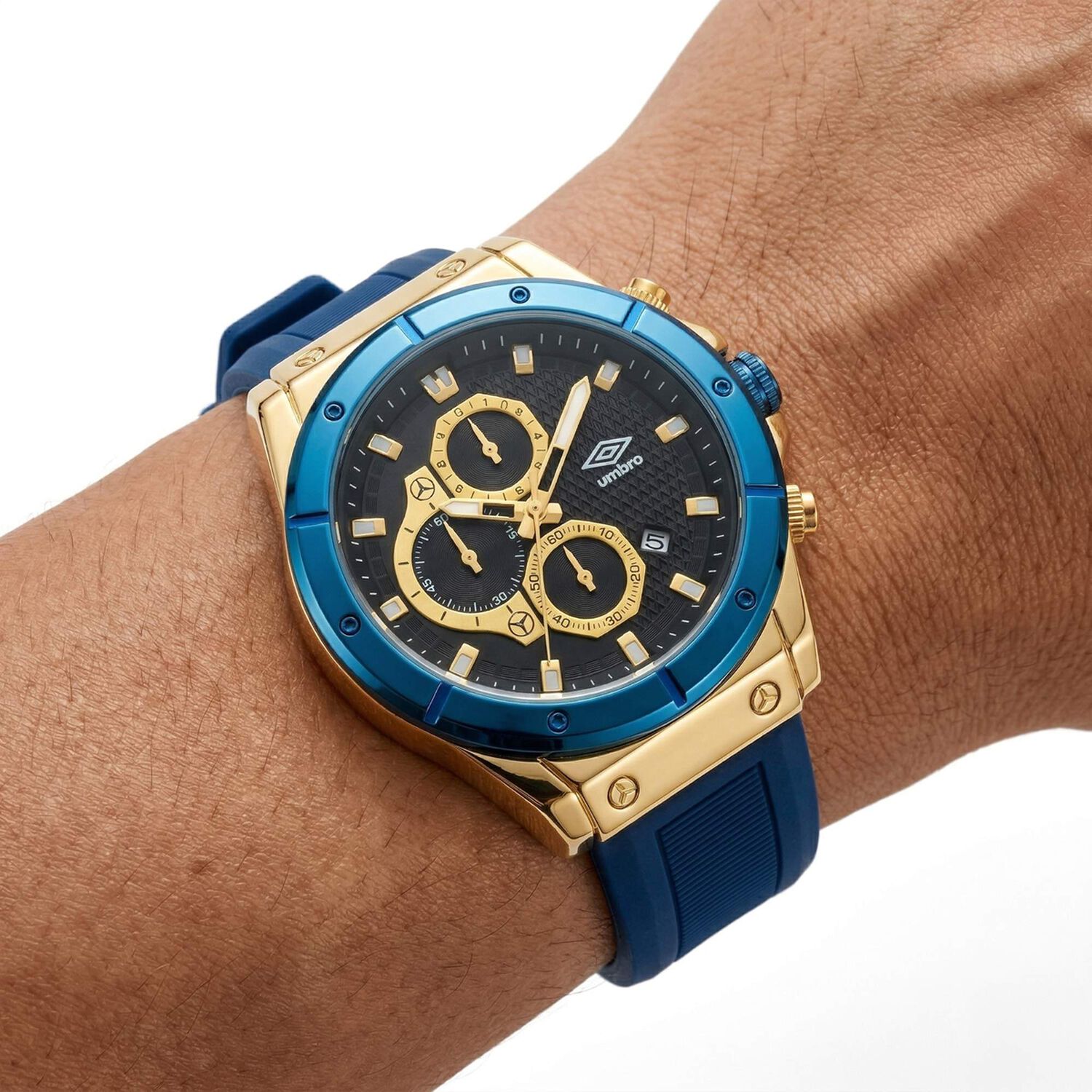 Reloj An&aacute;logo Hombre Umbro Plus Azul Umbp-1500-163 image number 1.0