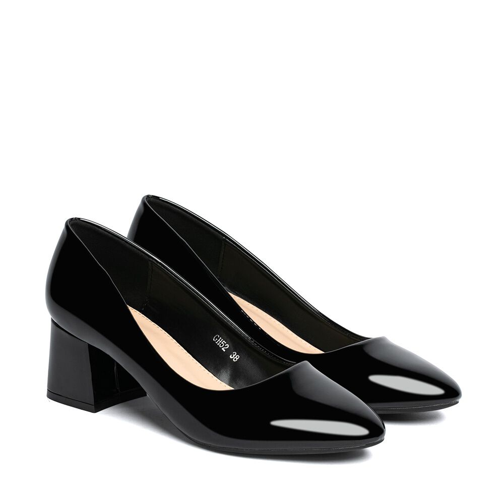Zapatos Taco Negro Oficina Weide Gh52 image number 5.0