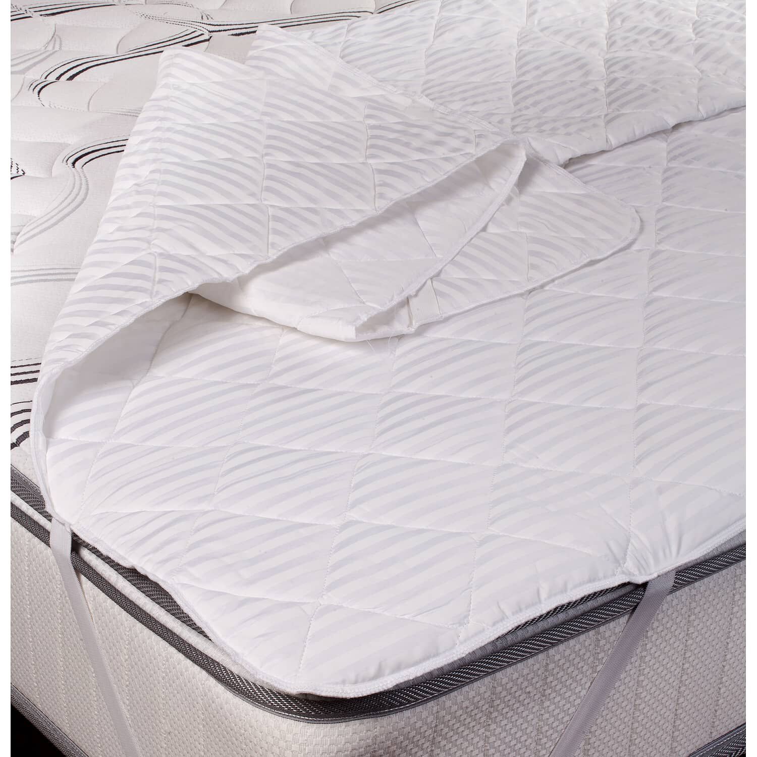 Cubrecolchon Arthome Blanco Super King image number 1.0