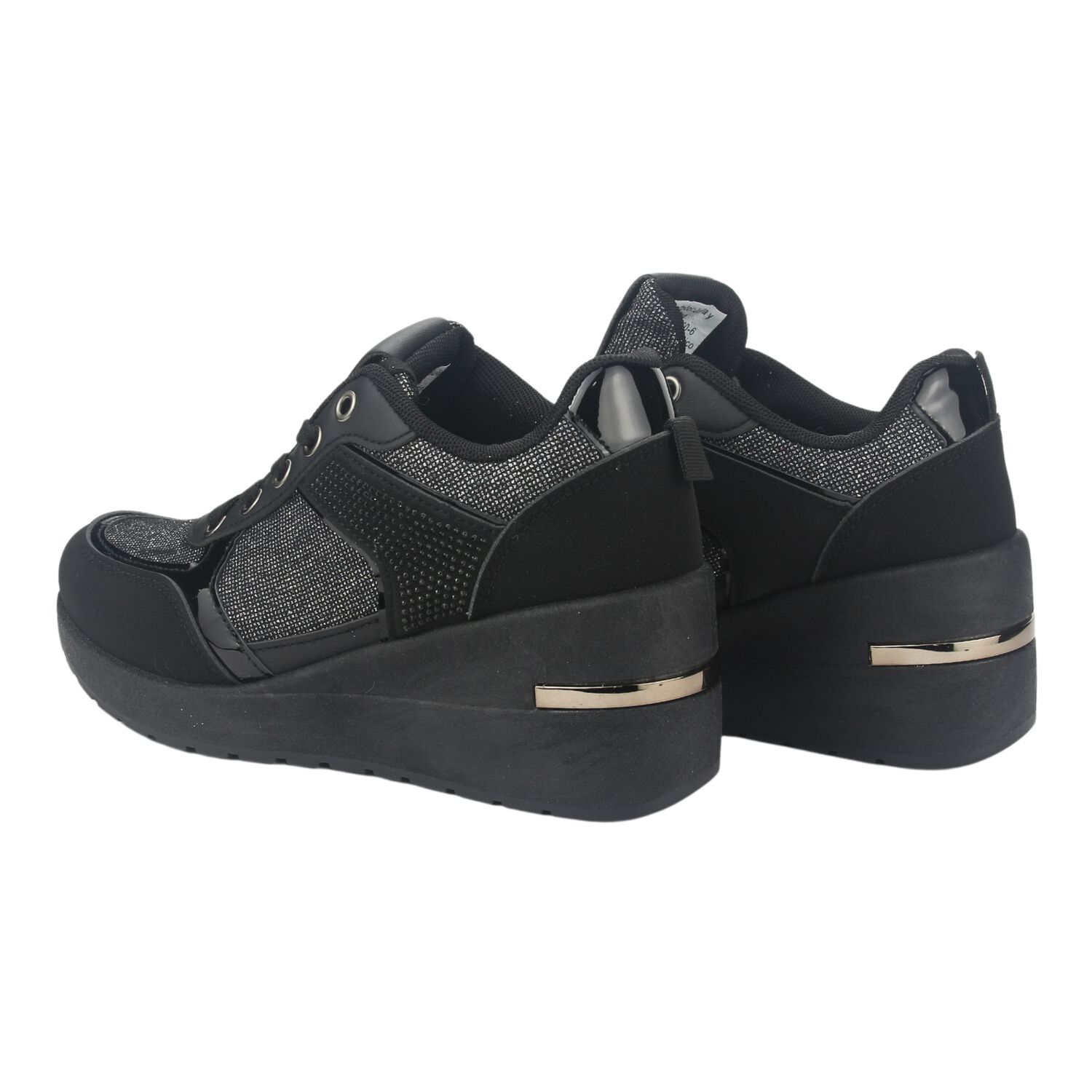 Zapatilla Chalada Mujer Bolki-1 Negro Urbano image number 5.0