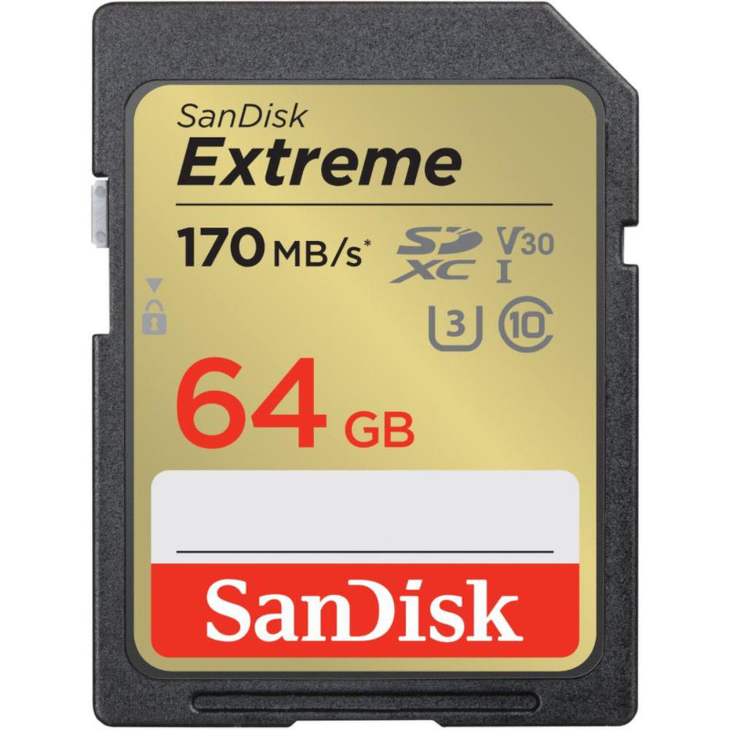 Tarjeta Sd Extreme 64gb Uhs-i 170mb/s 80mb/s Sandisk image number 0.0