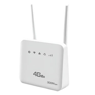 Modem Router 4g Wifi 6 Liberado 300mbps Rj45 4 Antenas Blanco