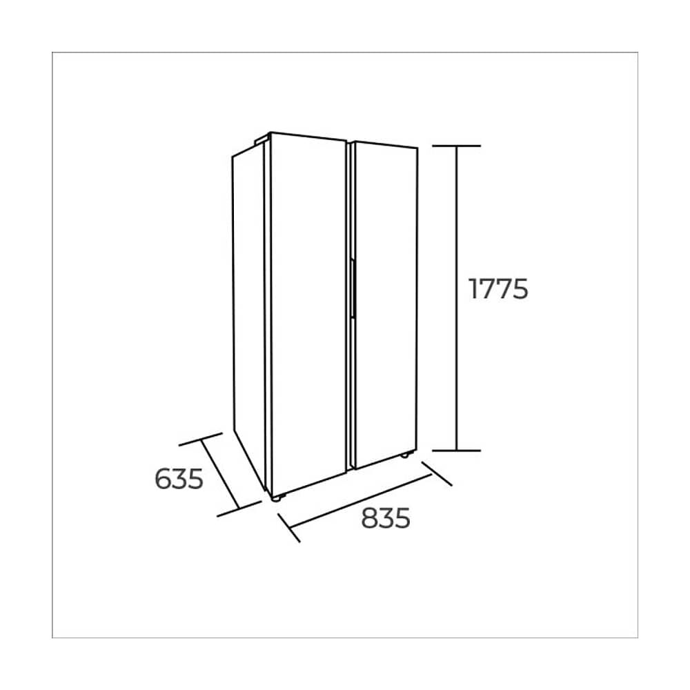 Refrigerador Side By Side 442 Litros image number 3.0