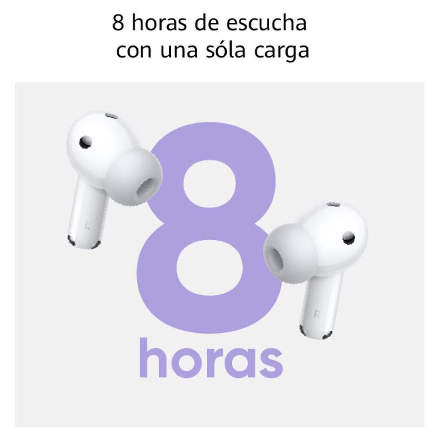 Aud&iacute;fonos Bluetooth Huawei Freebuds 6i White image number 8.0