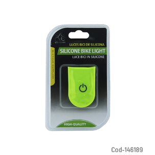 Luz De Emergencia Magnetica Para Ciclista En Silicona De 3 Efectos Para Ropa