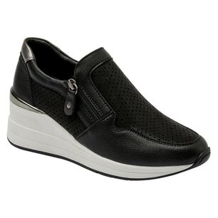 Zapatilla Urbana Mujer Bruno Rossi Brm0152 Negro