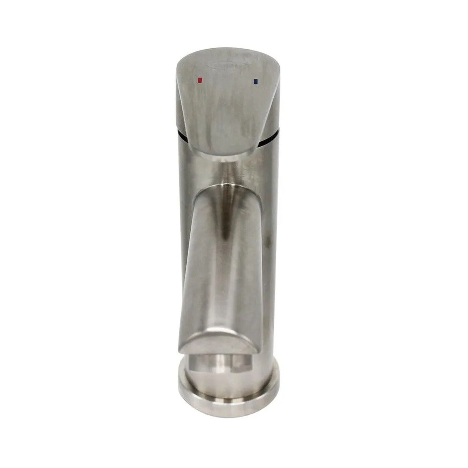 Monomando Llave Grifo Para Lavatorio Modelo Vermont Marca Pmb Color Acero Inox image number 6.0