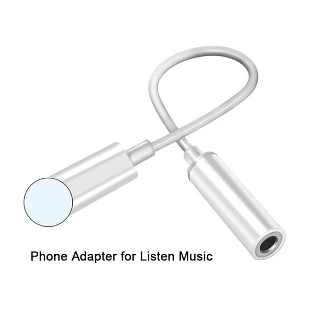 Adaptador Aud&iacute;fonos Para Iphone Con Bluetooth Original Lightning Certificado A Cable Audio Jack 3,5 Auxiliar image number 0.0