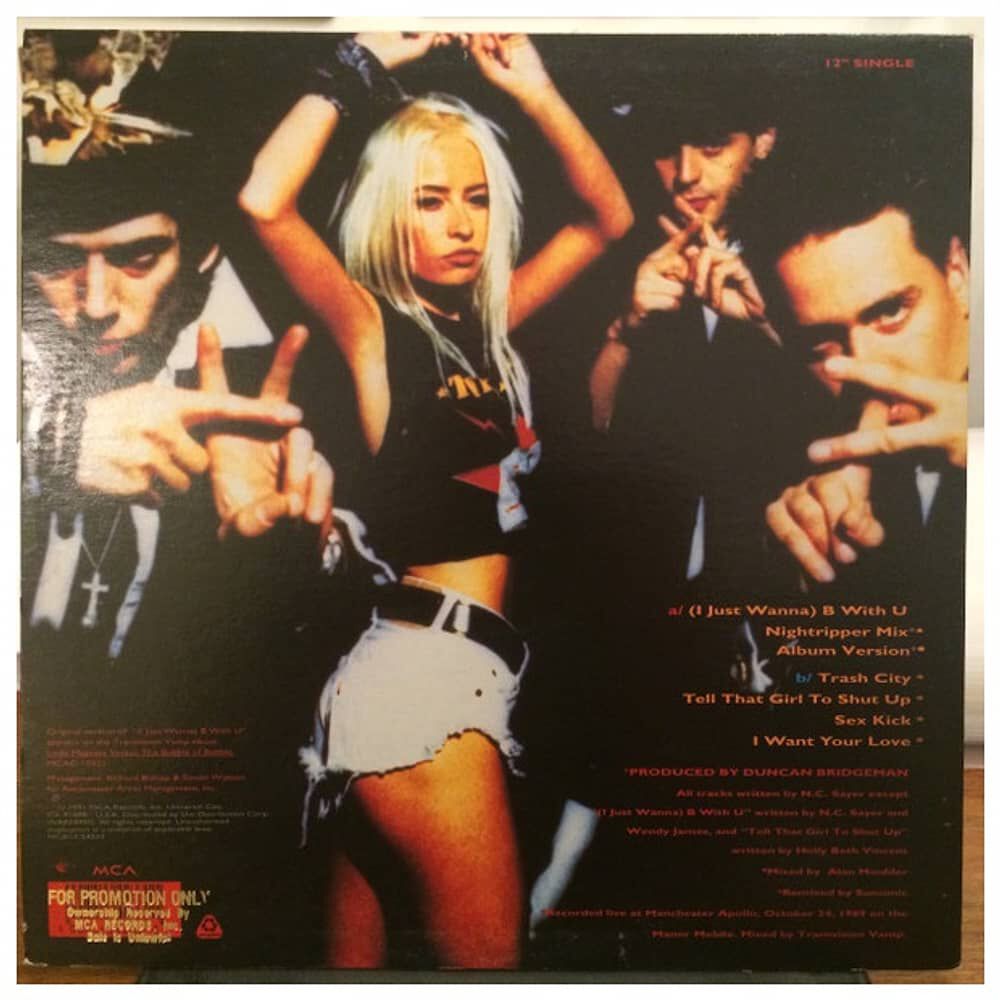 Transvision Vamp - (i Just Wanna) B With You | 12" Maxi Single Usado image number 1.0