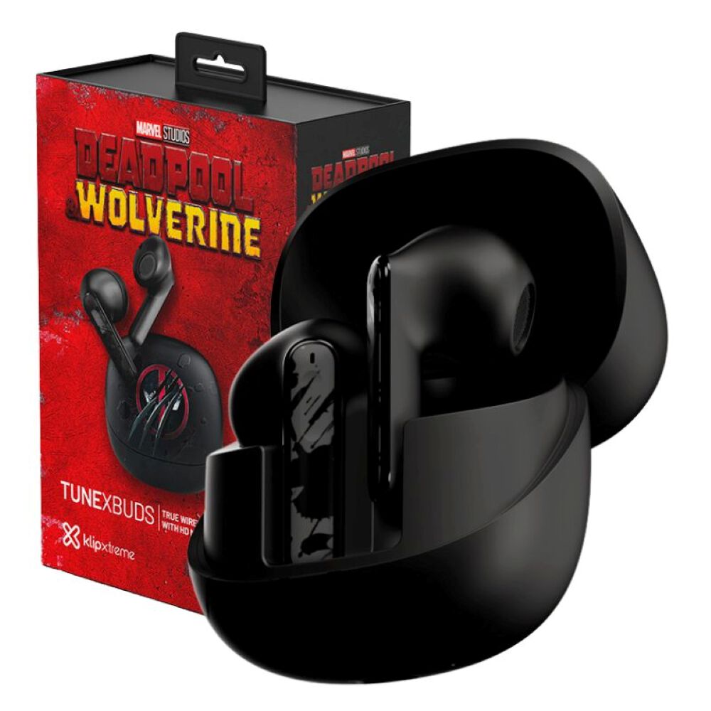 Audífonos Klipxtreme Tunexbuds Deadpool Wolverine In Ear image number 0.0
