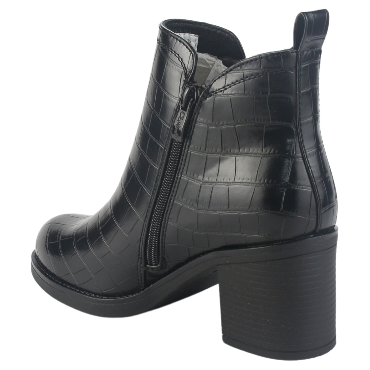 Botin Chalada Mujer Prata-6 Negro Casual image number 3.0