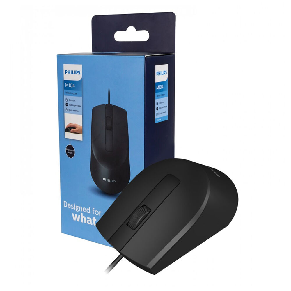 Mouse Alámbrico Philips Spk7104 3 Botones Dpi 1000 image number 9.0