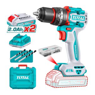 Taladro De Impacto Inal&aacute;mbrico 13mm 20v Total