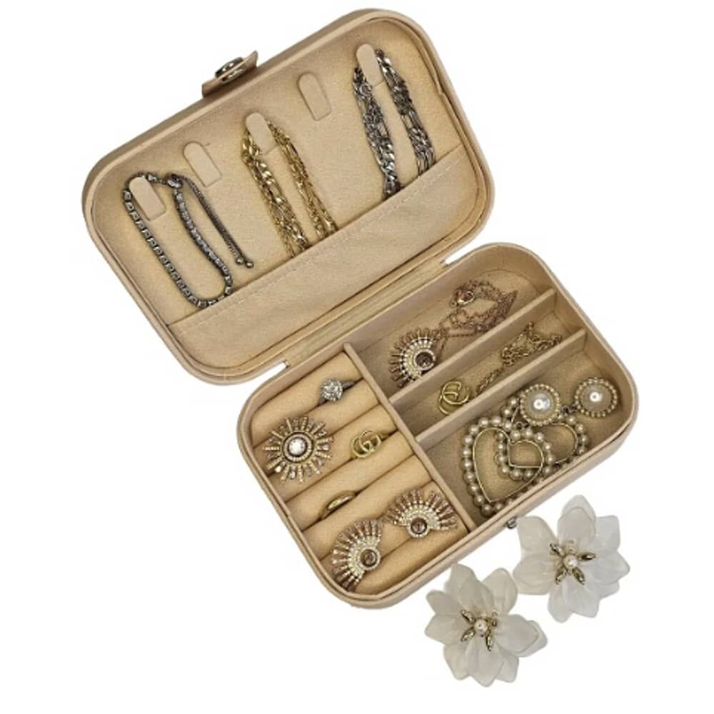 Joyero Caja De Joya Peque&ntilde;o Y Port&aacute;til image number 2.0