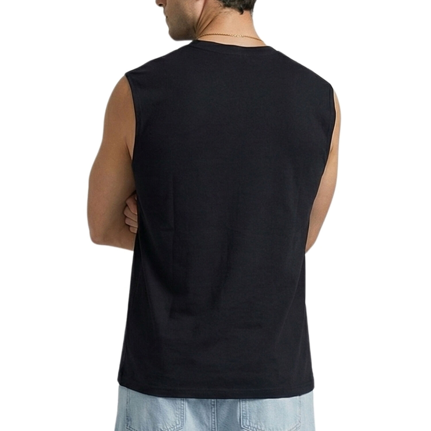 Polera Sin Manga Musculosa Unicolor Hombre Hercules image number 1.0