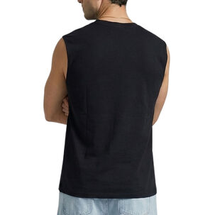 Polera Sin Manga Musculosa Unicolor Hombre Hercules