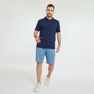 Polera Manga Corta Cuello Piqué Hombre Herald